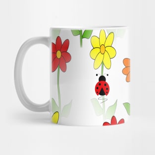 BEES Ladybugs And Nature Mug